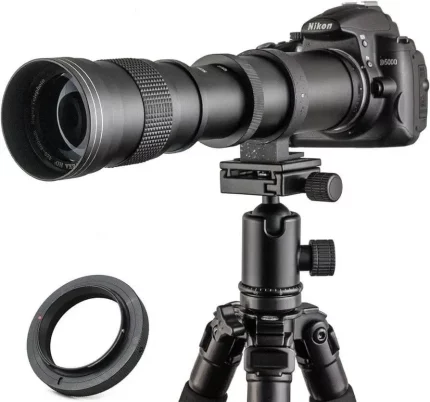 لنز دوربین زوم JINTU 420-800mm f / 8.3-F16