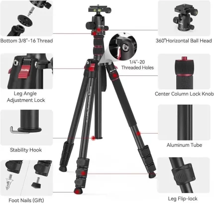 سه پایه دوربین SmallRig Selection T200