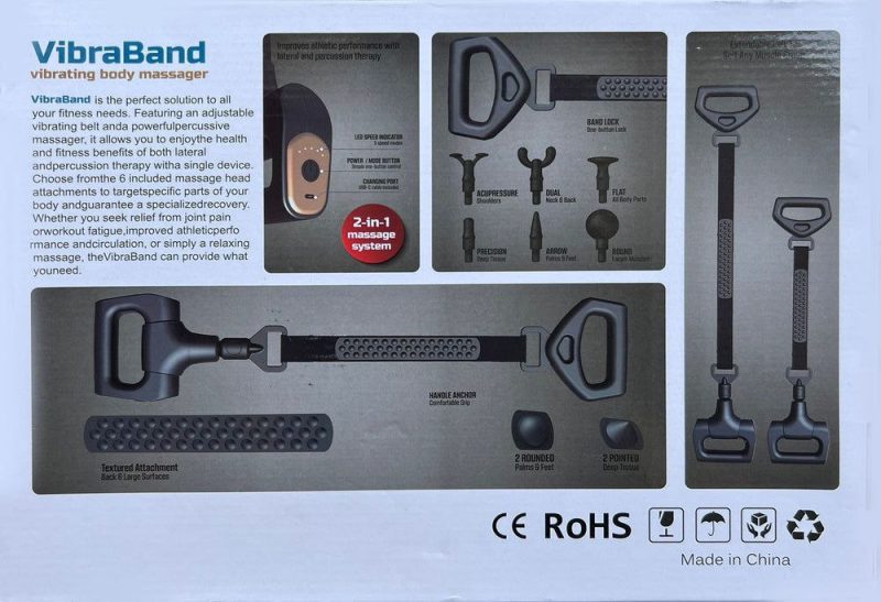 ماساژور ویبره بدن VibraBand SL-888 - Image 11