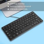 کیبورد لپ تاپی با سیم مدل Mini Keyboard-1000