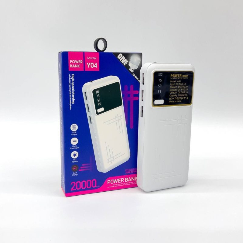 پاور بانک 20000 مدل Y04 - Image 4