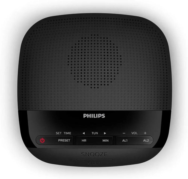 ساعت و رادیو و زنگ هشدار رومیزی PHILIPS - تصویر 3