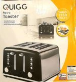 توستر چهار شیار Quigg