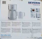 قهوه ساز SEVERIN  KA-9256 - Image 5