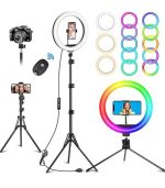 رینگ لایت ریموت دار RGB
