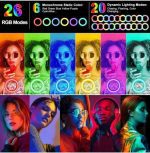رینگ لایت ریموت دار RGB - Image 5