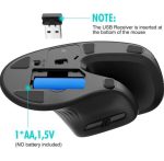 ماوس ارگونومیک وایرلس HAVIT 2.4G - Image 5
