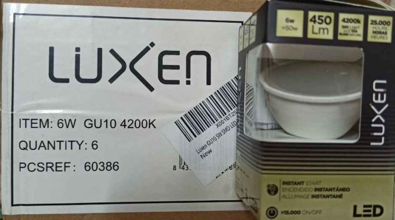 لامپ LED هالوژن 6 وات LUXEN - Image 4