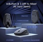 موس و صفحه کلید VICTSING PC321A - Image 8