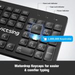 کیبورد و ماوس   Victsing PC 176 - Image 4