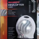 بخاری برقی  فن دار HEIZLUFTER
