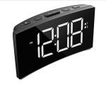 ساعت رومیزی خمیده Electronic Alarm clock مدل TCA-245