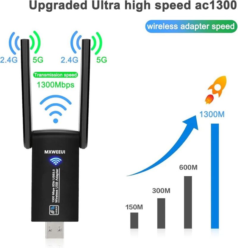  تقویت شبکه وای فای دو باند UBS3.0/5GHz - Image 2