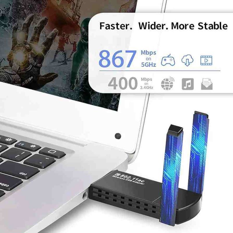 تقویت شبکه وای فای دو باند UBS3.0/5GHz - Image 9