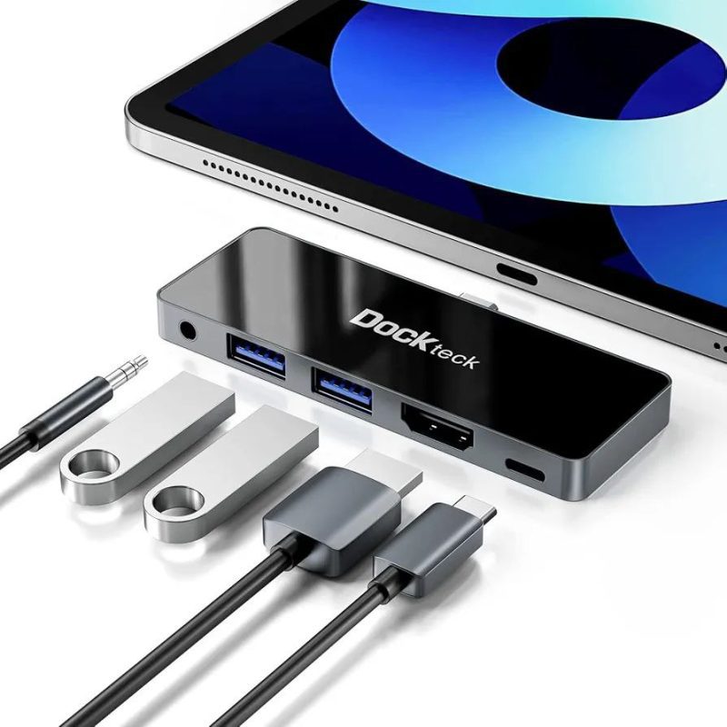 هاب 5 خروجی TYPE C برند DOCK TECH - Image 10