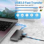 هاب USB C آداپتور 10 در 1 - Image 9