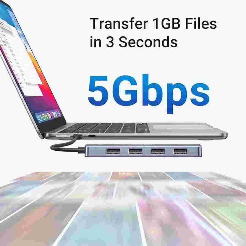 هاب 4 پورت USB  یوگرین - Image 5
