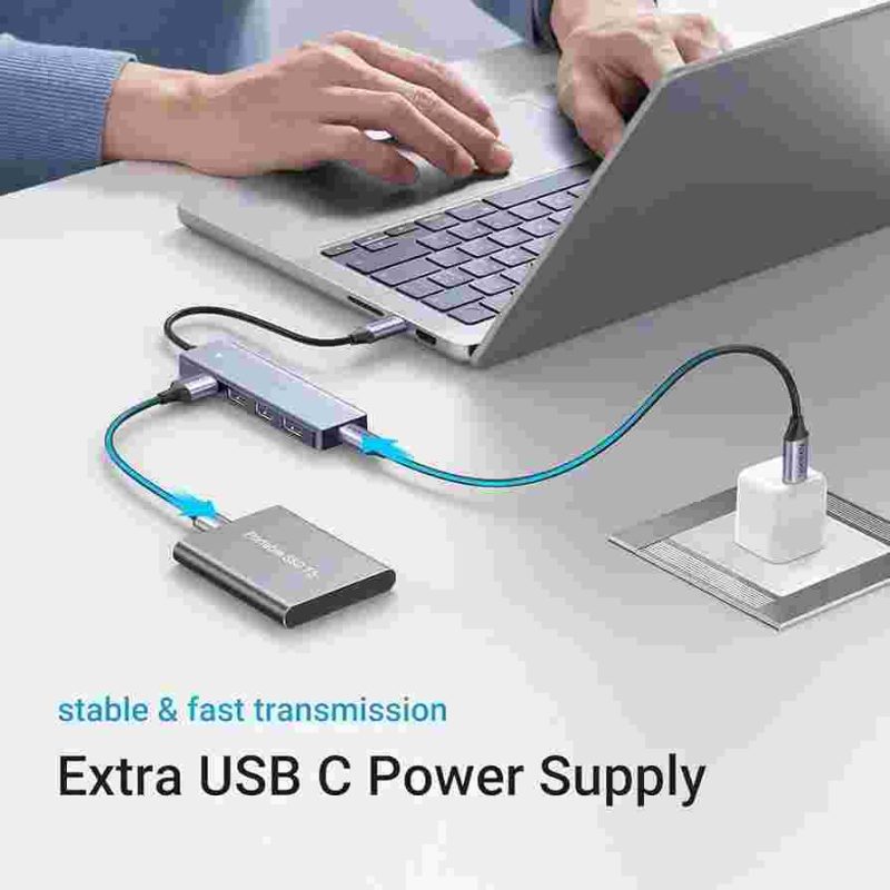 هاب 4 پورت USB  یوگرین - Image 6