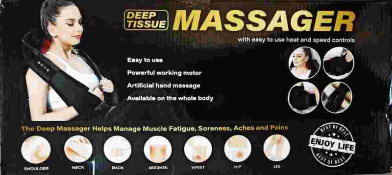 ماساژور شانه و گردن DEEP TISSUE MASSAGER - Image 10