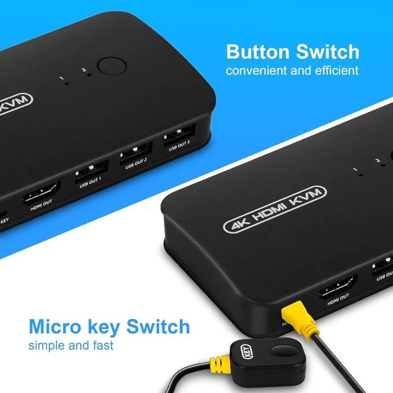 سوییچ چهار پورت HDMI KVM - Image 6