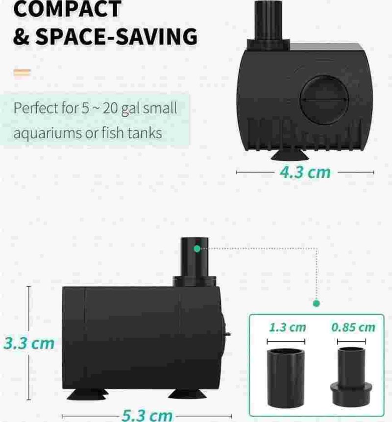 پمپ آب شناور آکواریومsubmersible pump  NP600 - Image 5