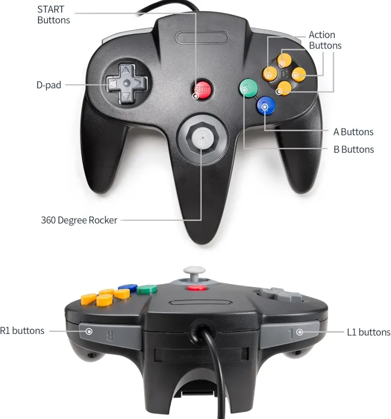 دسته بازی کنسول  Nintendo 64 - Image 9