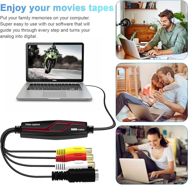 مبدل دستگاه کارت ضبط ویدئو DIGITNOW USB 2.0 - Image 4