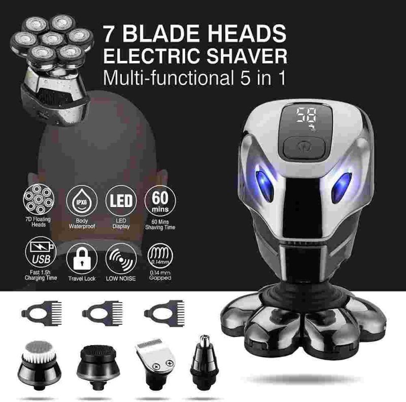 ماشین اصلاح صورت Surker SK-360 5 in 1 - Image 2