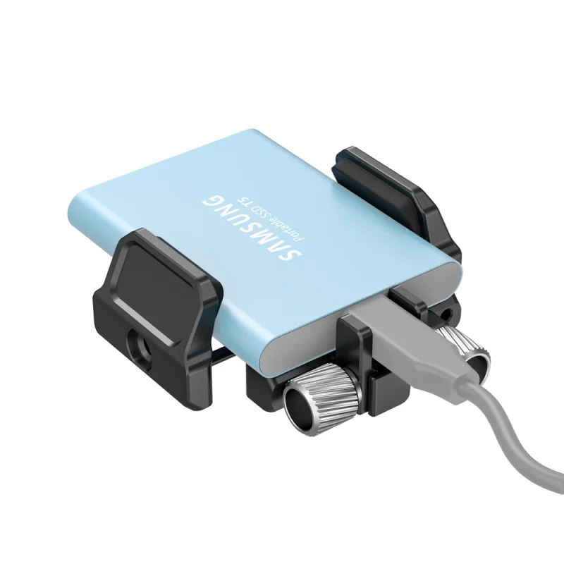 مانت هارد SSD اسمال ریگ SmallRig برای نصب هارد SSD خارجی روی کیج دوربین مدل BSH2343 - تصویر 15