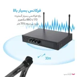 میکروفون‌ دو کاناله حرفه ای برند ROXTAK S9 مدل MKF-951 - تصویر 6