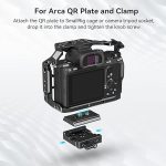 گیره و صفحه بشقاب سریع آینه MiracleRS DSLR و آینه برای استاندارد Arca - 2280 - Image 8