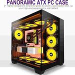 کیس گیمینگ  مدل AMANSON PC CASE ATX - Image 6