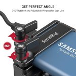 کیت SmallRig Cage برای دوربین Blackmagic Design BMPCC 4K & 6K، با  دسته بالای دوربین نگهدارنده SSD برای  SSD T5 - KCVB2748 - تصویر 3