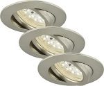 چراغ هالوژن led IP23 پک سه عددی مدل  7232-032 briloner