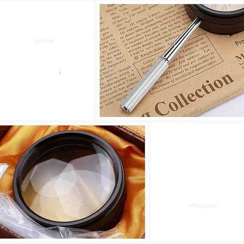 ذره بین optical magnifier  35x50 - Image 7