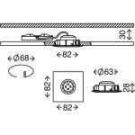 چراغ هالوژنی  led briloner IP23 7210-032 پک سه عددی - تصویر 3