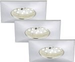 چراغ هالوژنی  led briloner IP44 7205-039 پک سه عددی