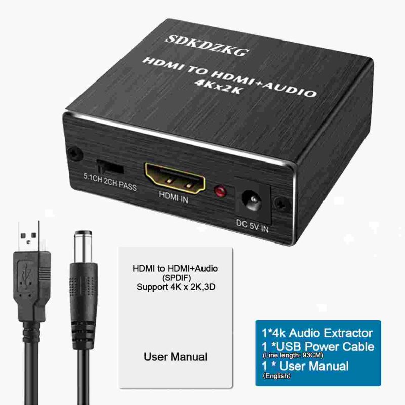 اسپلیتر مبدل صوتی SDKDZKG  تبدیل 2k به 4k - Image 10