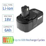 باتری لیتیومی قابل شارژ 18V و 5000mAh - Image 4