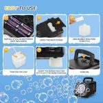 دستگاه حباب ساز LED  BUBBLE MACHINE 550 - Image 4
