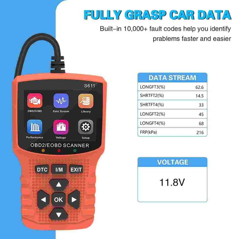 دیاگ خودرو OBD2 k88 - Image 5