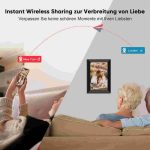 قاب عکس دیجیتال 10.1 اینچی MRQ، WiFi، Frameo - تصویر 5