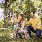 ماشین حباب ساز کودکان Bubble Guns همراه با محلول حباب دمنده اتوماتیک با 2 دسته بازی  - Image 5