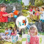 ماشین حباب ساز کودکان Bubble Guns همراه با محلول حباب دمنده اتوماتیک با 2 دسته بازی  - Image 6