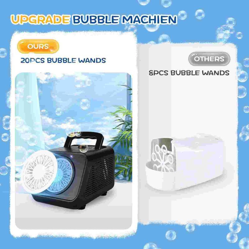 دستگاه حباب ساز LED  BUBBLE MACHINE 550 - Image 6