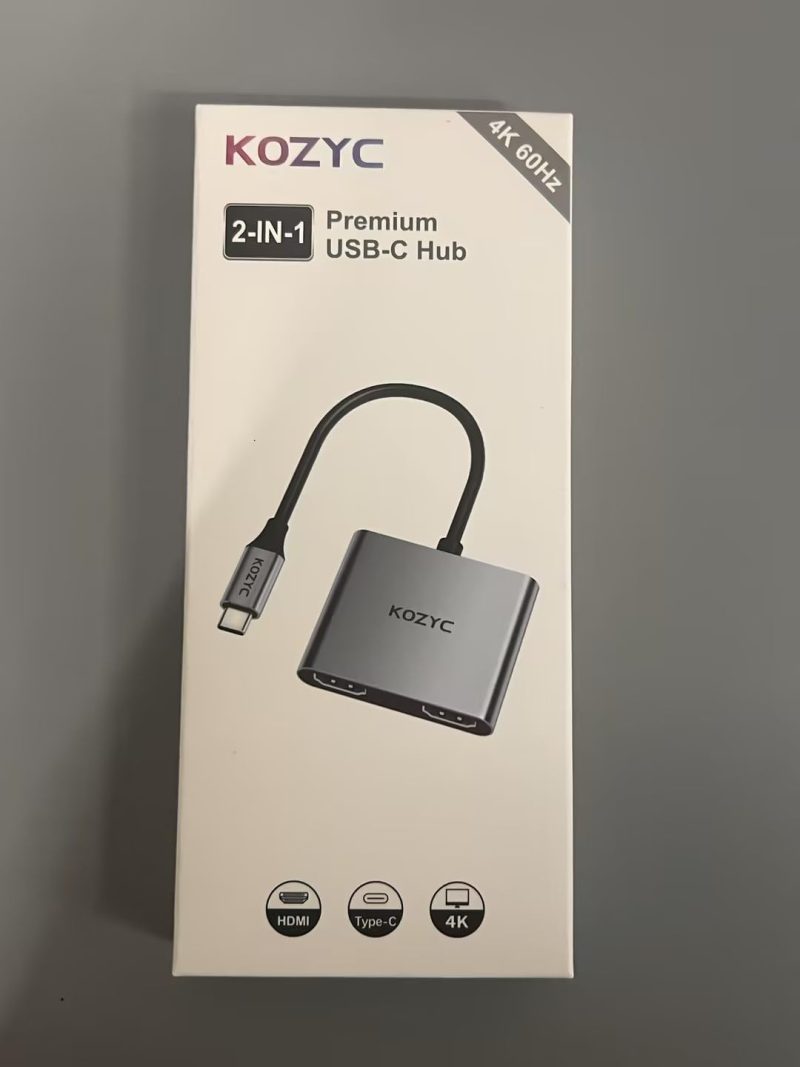 هاب KOZYC مبدل USB C به دو HDMI - Image 9