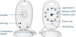 دوربین و مانیتور کودک  مدل VB601 [پیجر ] - Image 7