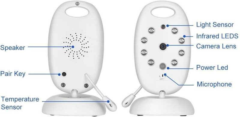 دوربین و مانیتور کودک  مدل VB601 [پیجر ] - Image 7