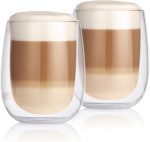 پک 2 عددی  لیوان مخصوص لته و ایس کافی  gourmetmaxx - تصویر 5