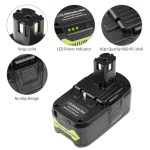 باتری لیتیومی قابل شارژ 18V و 5000mAh